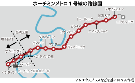 ホーチミン メトロ