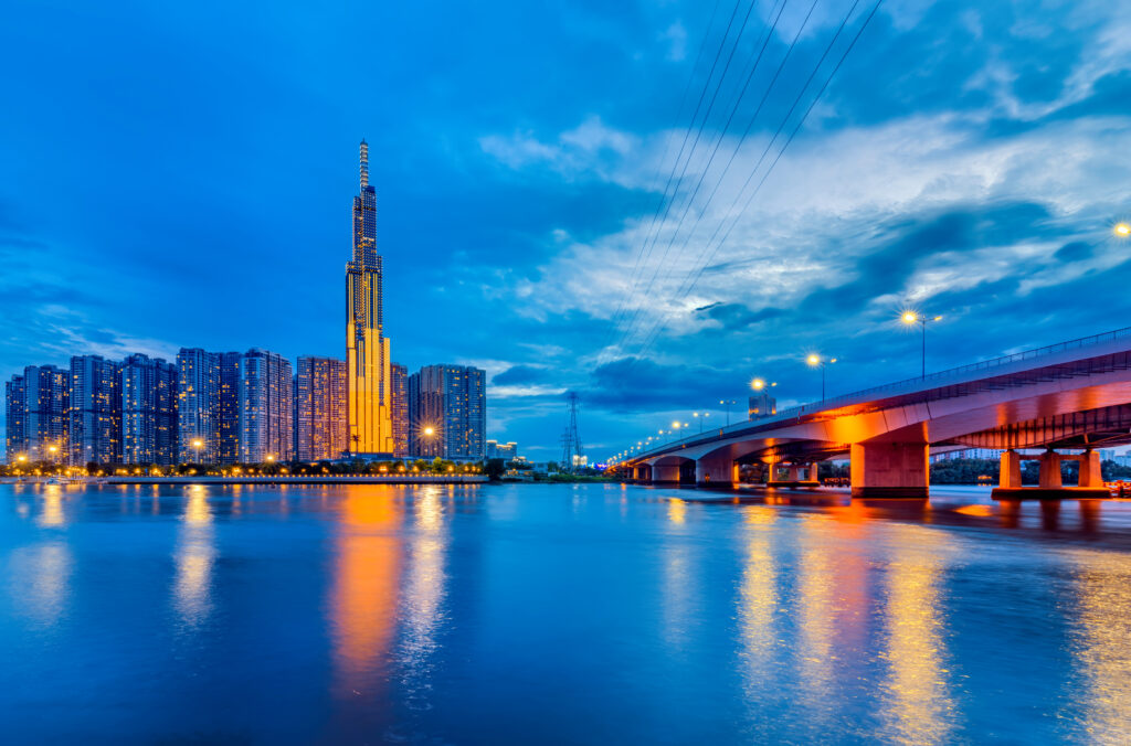 タオディエン 夜景