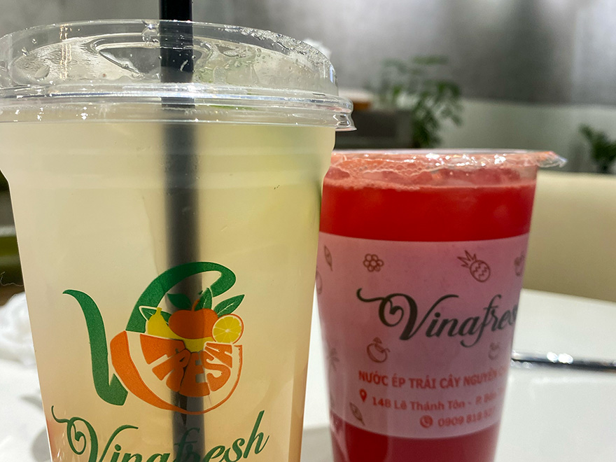 vinafresh ベンタイン市場 フレッシュジュース