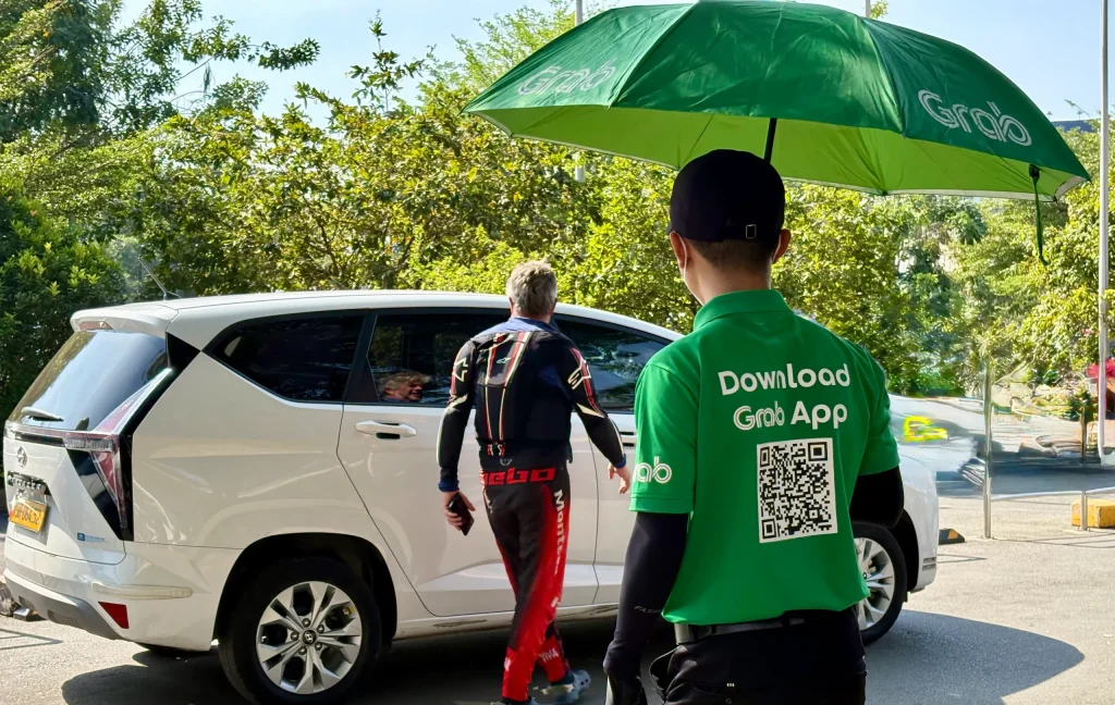 ホーチミン　grab 使い方　