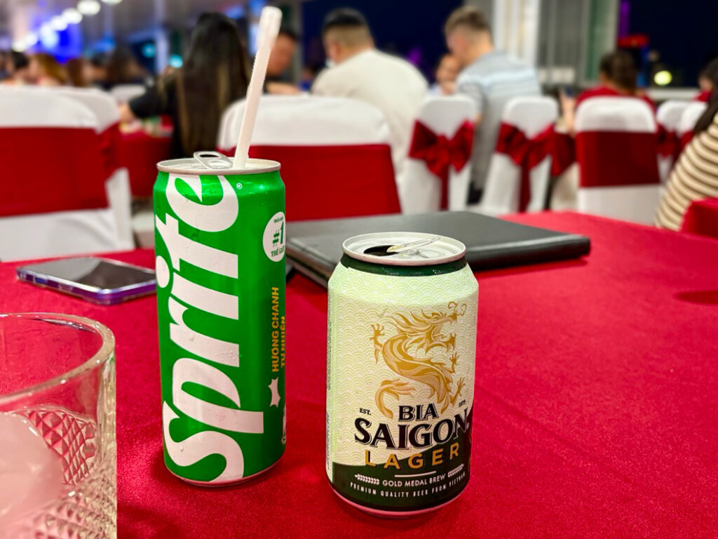 ベンゲー号のドリンク