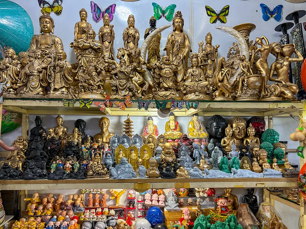 ホーチミンのアンドン市場