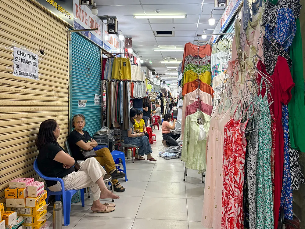 ホーチミンのアンドン市場