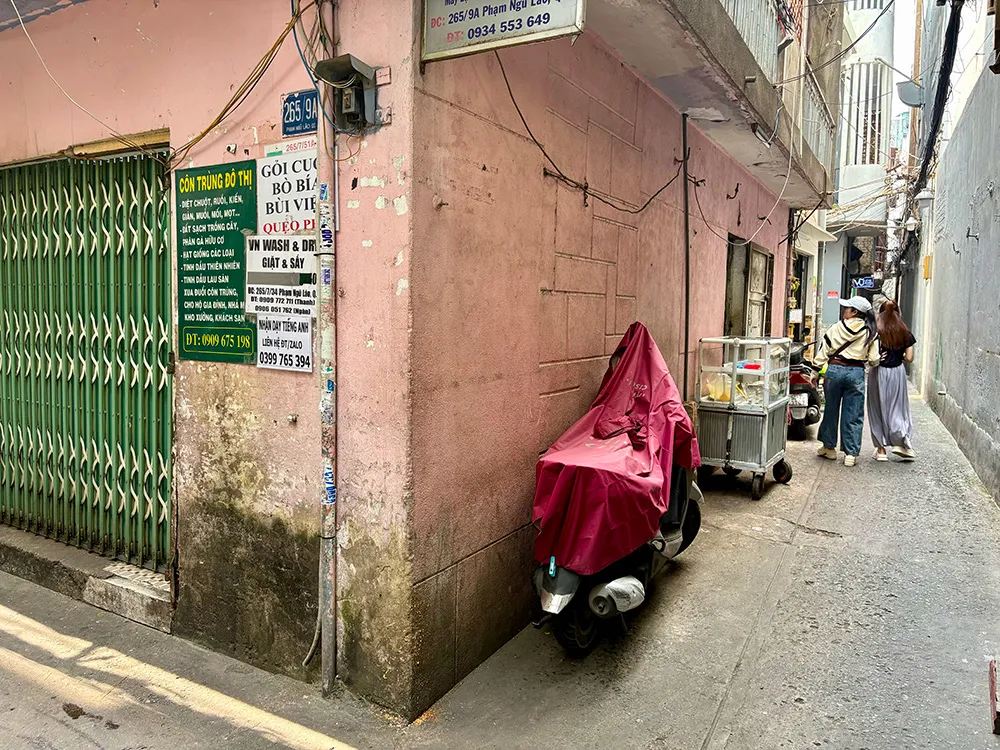 ホーチミン１区、ブイビエン地区のヘム