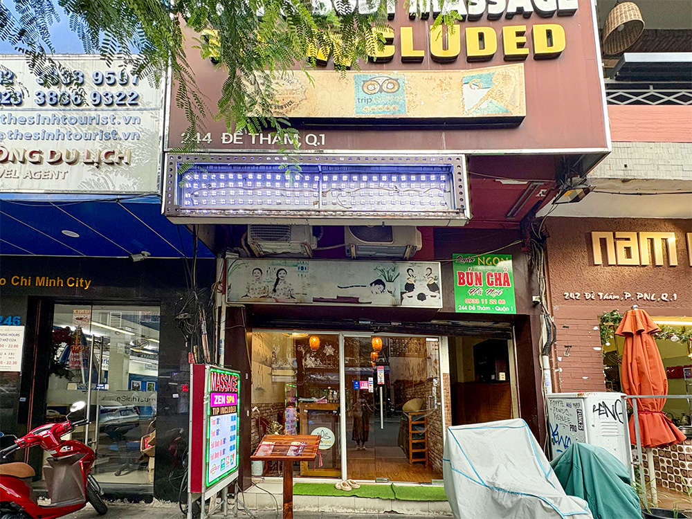 Zen Spa Foot and Body Massage ブイビエン近くデタム通り沿い