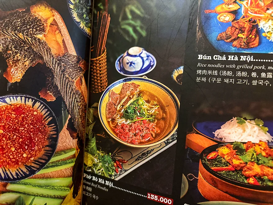 Den Long(デンロン) - Home Cooked Vietnamese Restaurantのメニュー