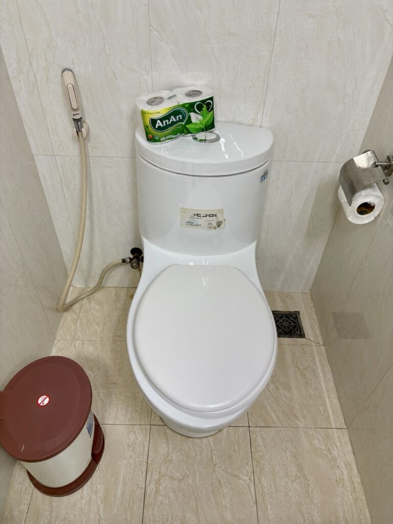 ベトナムのトイレ ホーチミンのトイレ