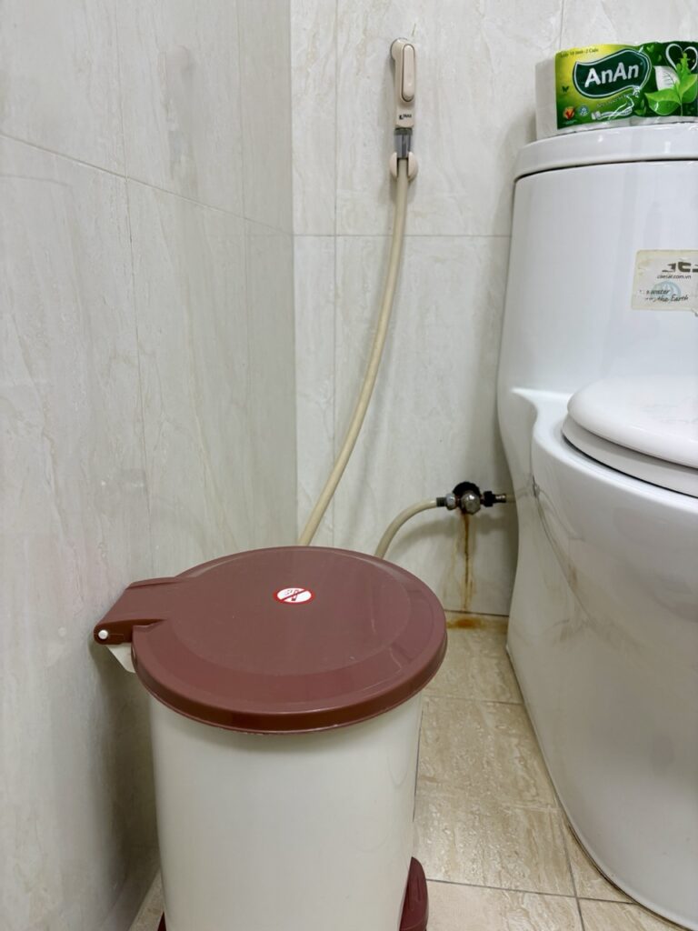 ベトナムのトイレ ホーチミンのトイレ