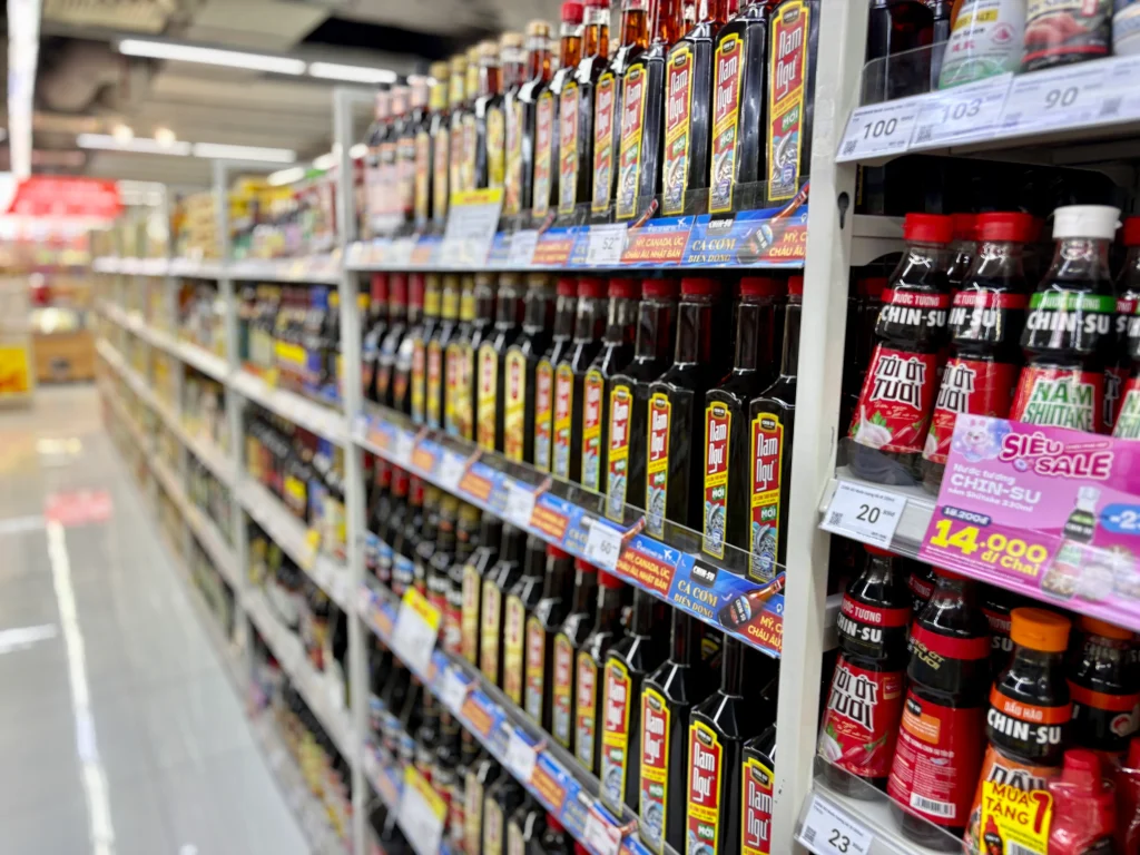 winmart 2026年3月撮影　ビンコムセンターのスーパー