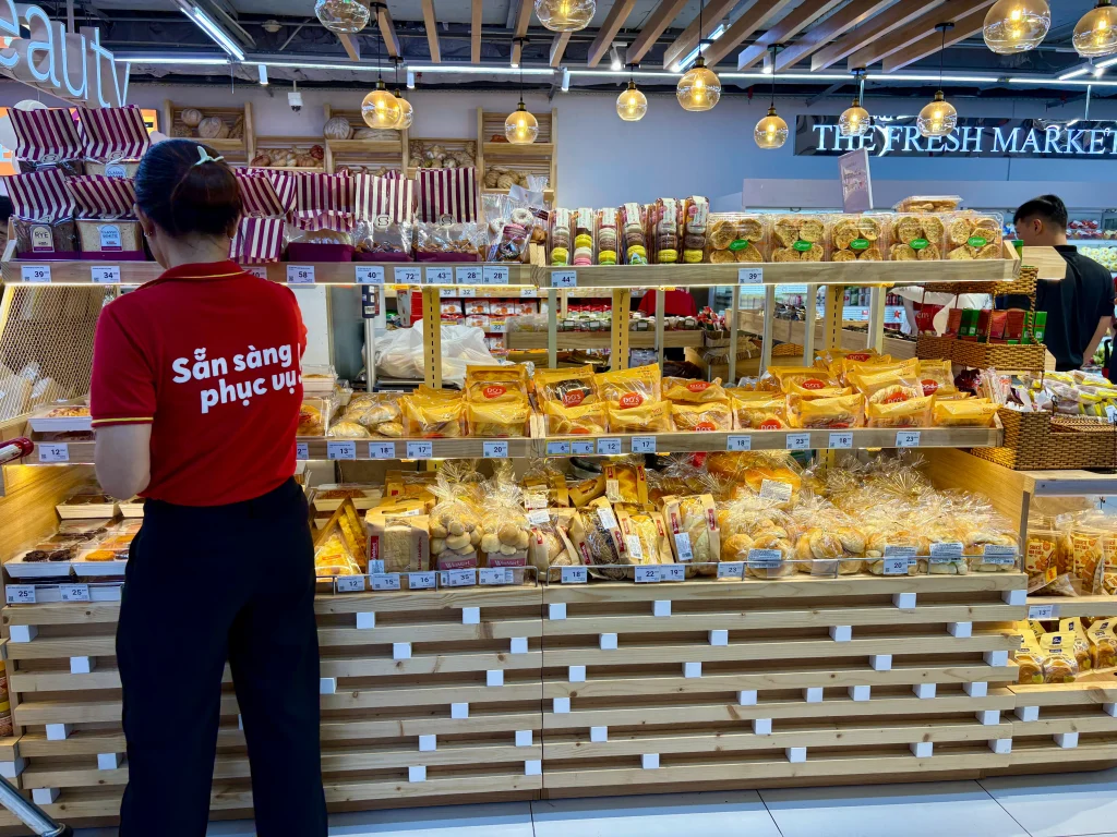 winmart 2026年3月撮影　ビンコムセンターのスーパー