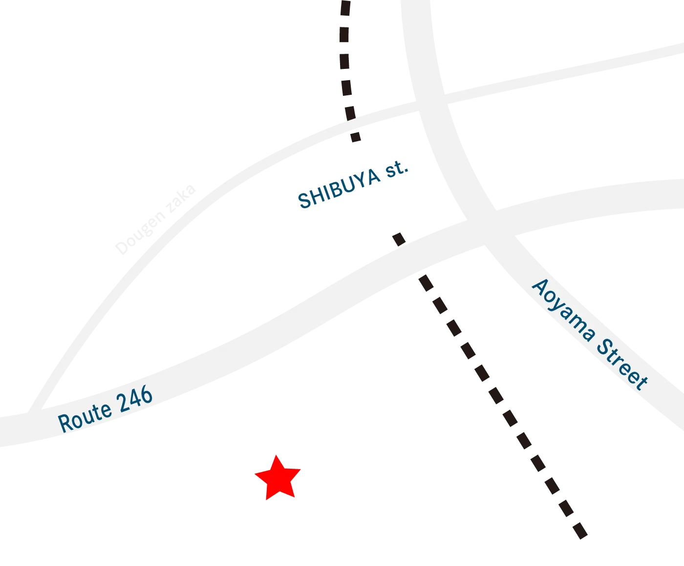 ティピカル・ジャパンの地図